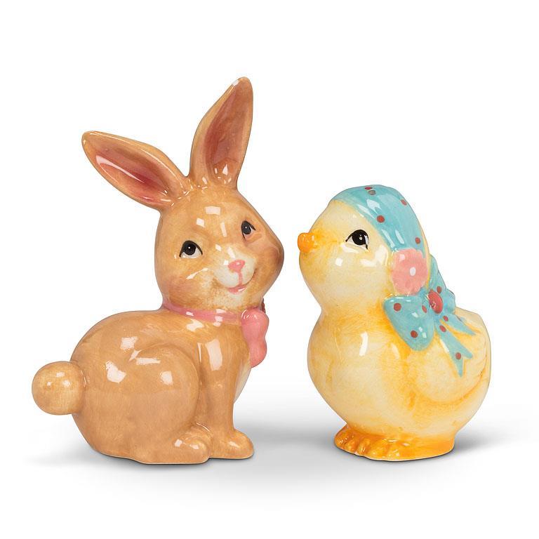 Bunny & Chick Salt & Pepper Shakers