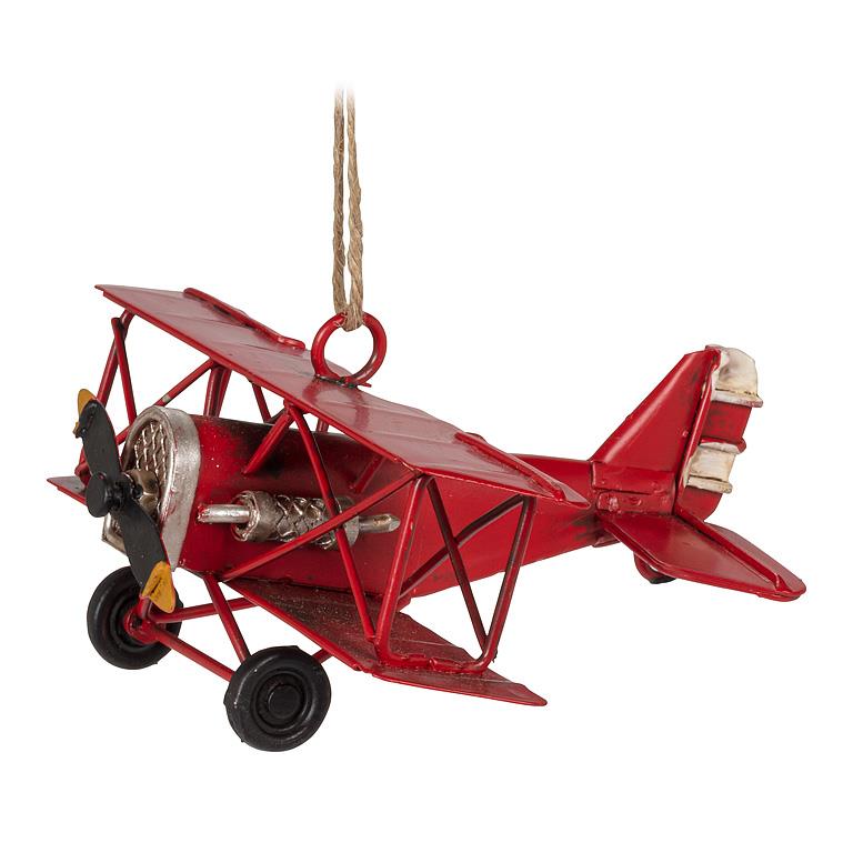 Biplane Ornament