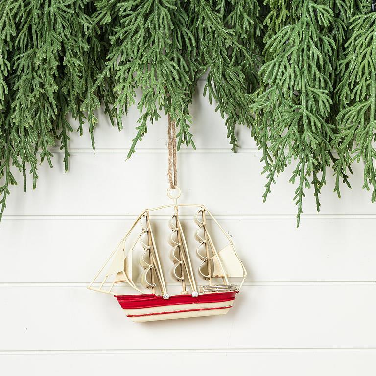 Schooner Ornament