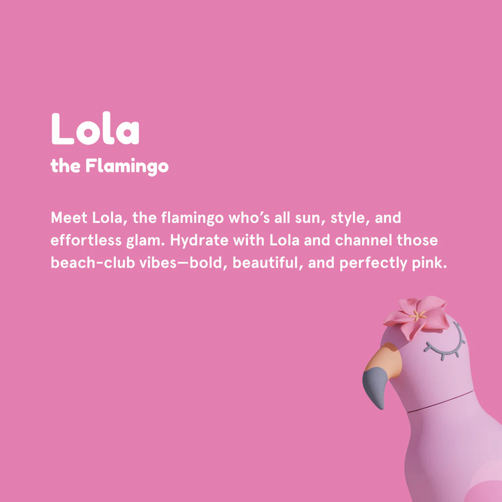 Asobu Lola The Flamingo Bestie Bottle