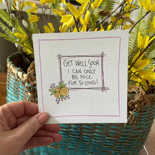 Get Well Soon, Greeting Card