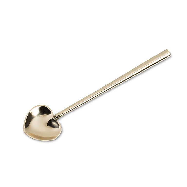 Small Heart Spoon in Gold