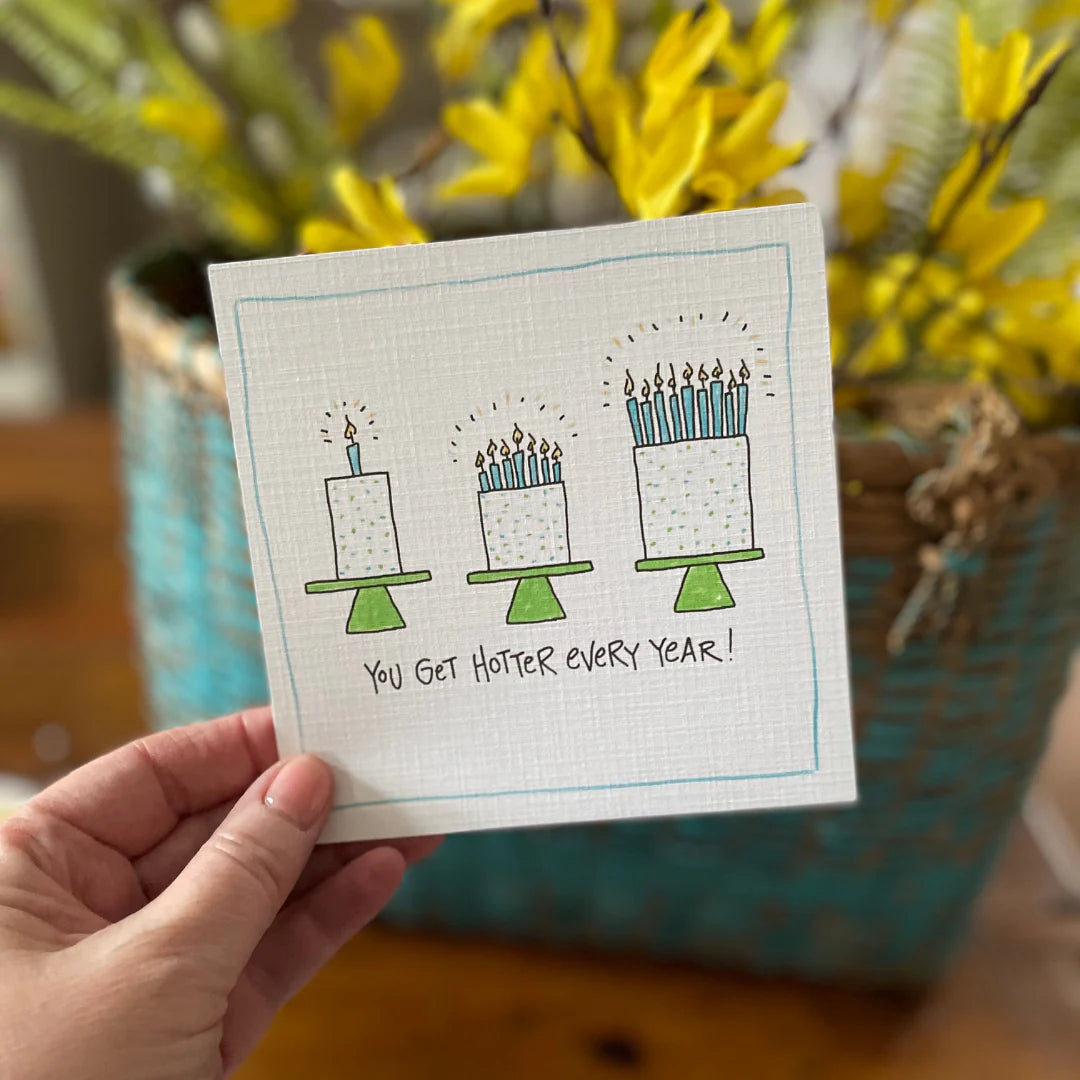 Get Hotter, Greeting Card