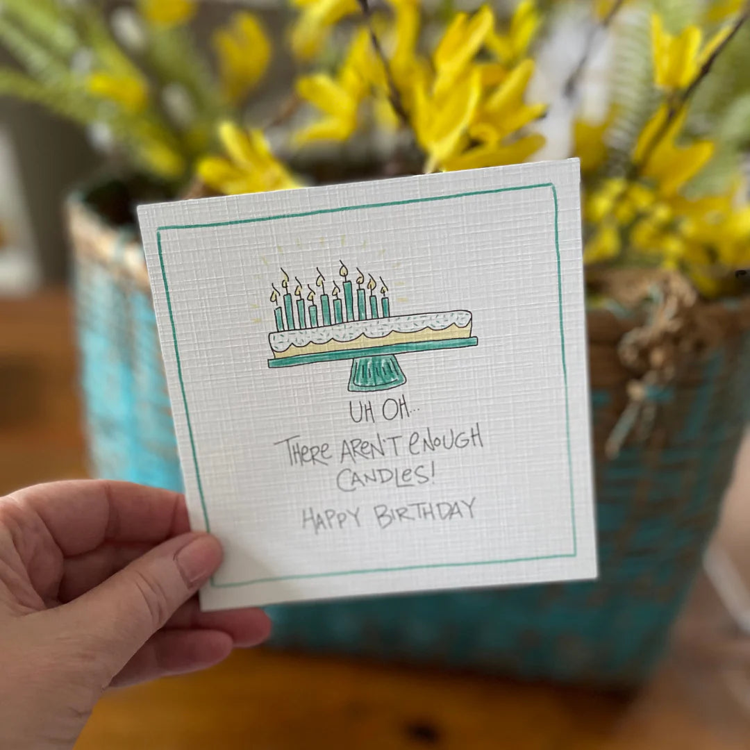Not Enough Candles, Greeting Card