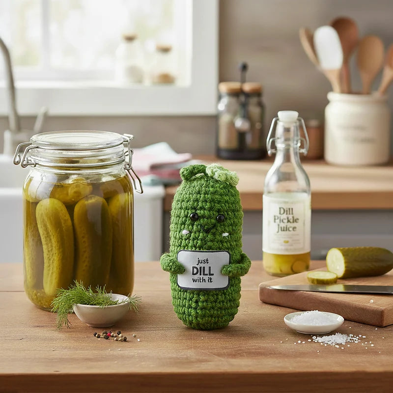 Pickle Crocheted Mini Collectable