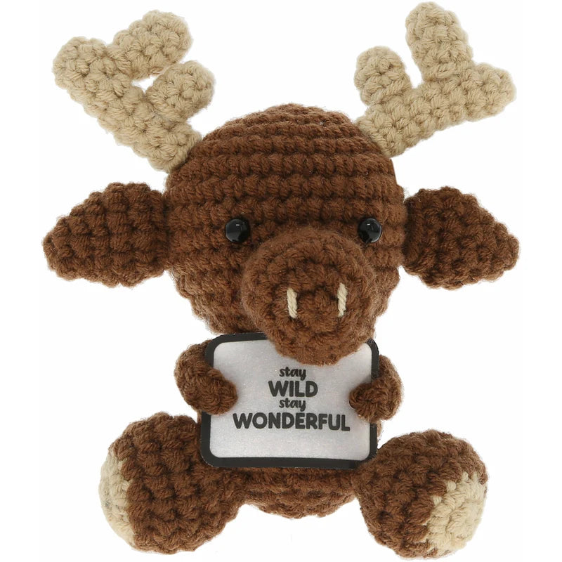 Moose Crocheted Mini Collectable