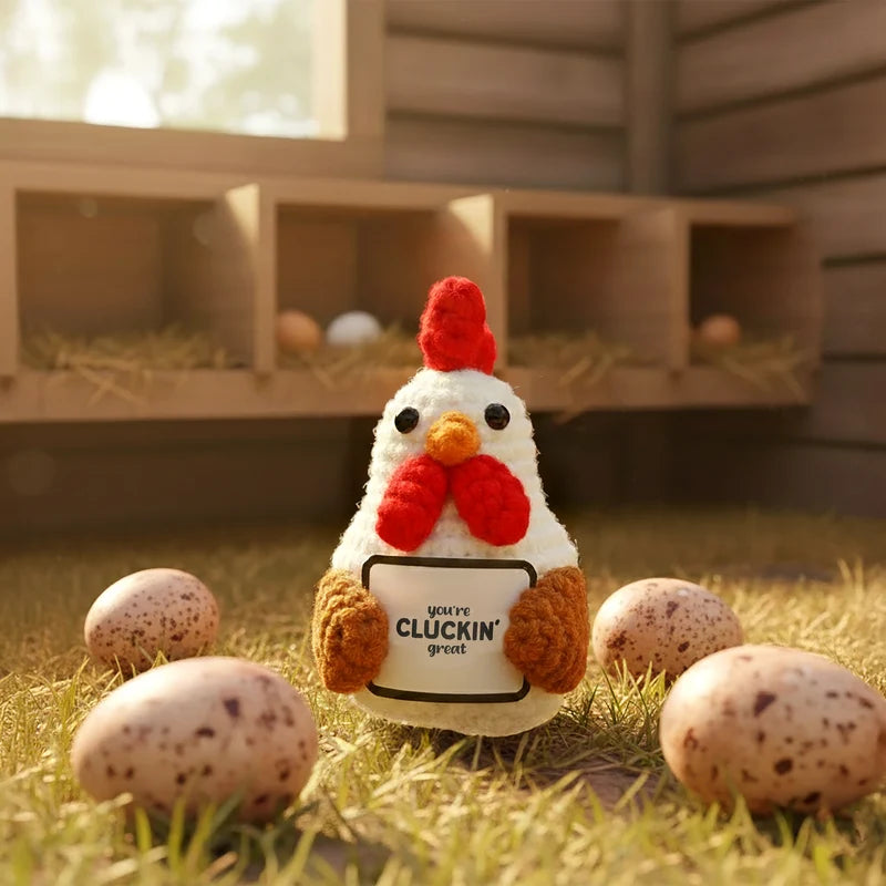 Chicken Crocheted Mini Collectable