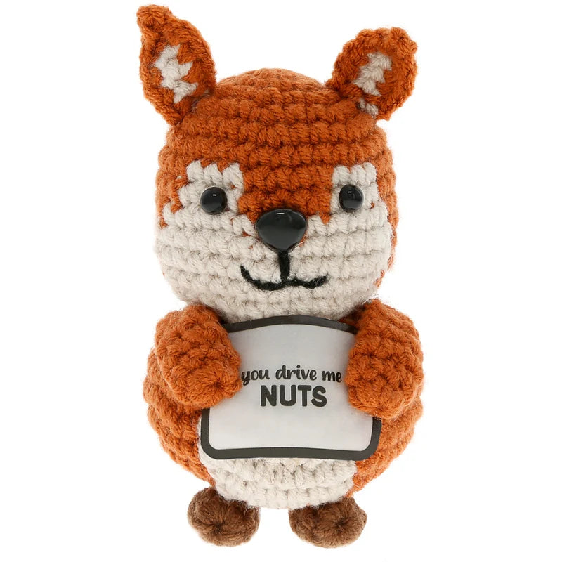 Squirrel Crocheted Mini Collectable