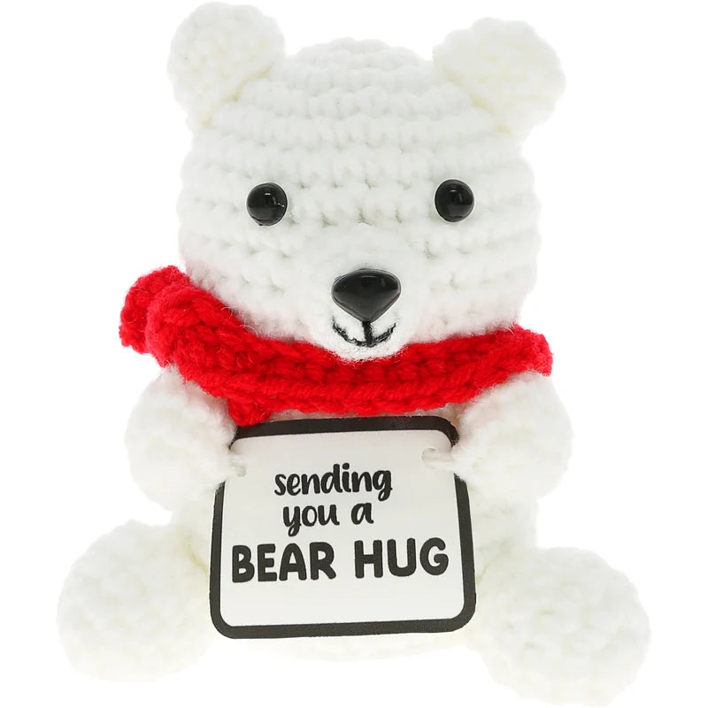 Polar Bear Crocheted Mini Collectable