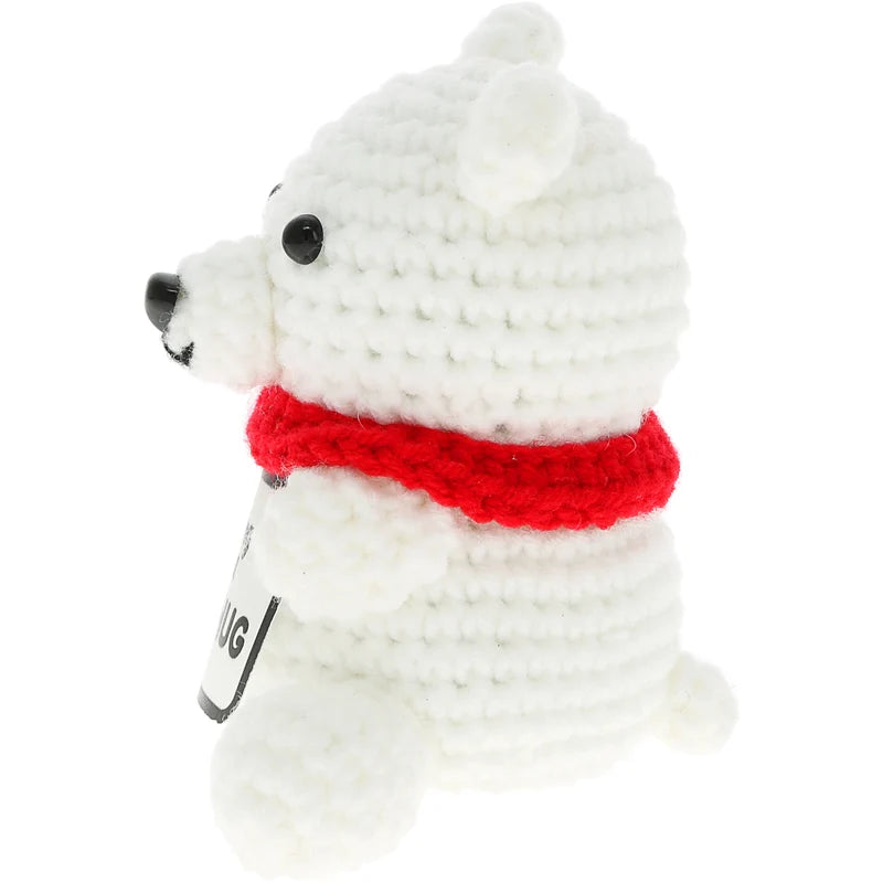 Polar Bear Crocheted Mini Collectable