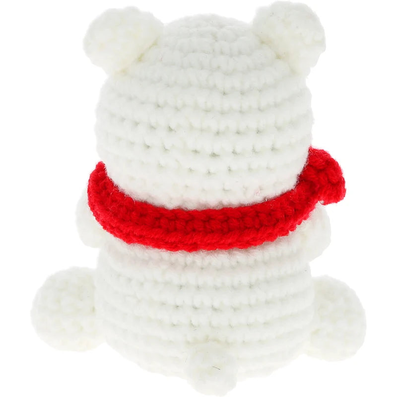 Polar Bear Crocheted Mini Collectable