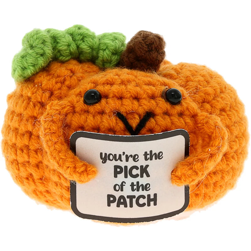 Pumpkin Crocheted Mini Collectable