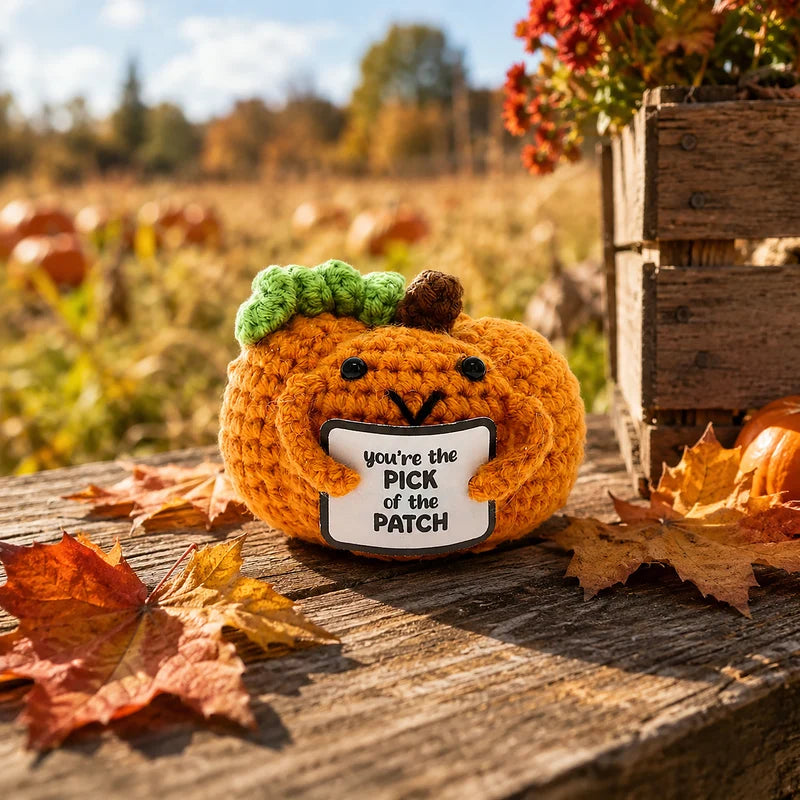Pumpkin Crocheted Mini Collectable