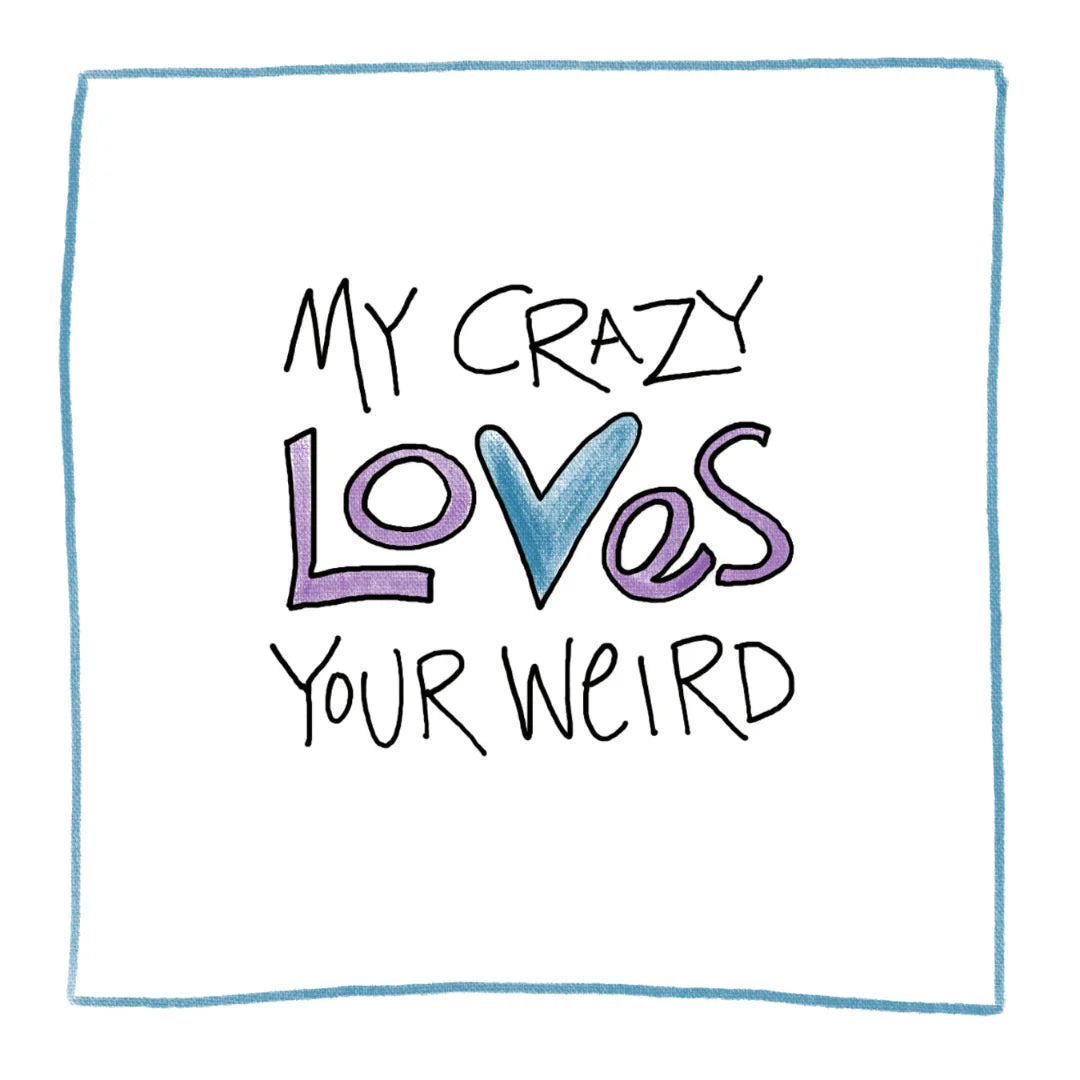 Crazy Weird, Greeting Card