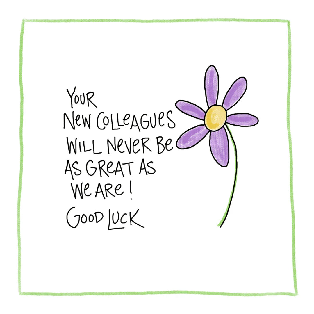 New Job, Greeting Card