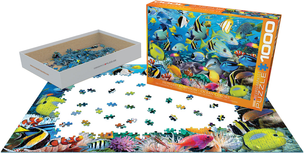 Ocean Colours, 1000 Piece Puzzle