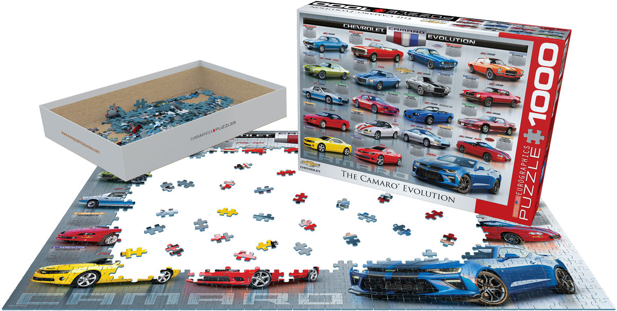 Camaro Evolution, 1000 Piece Puzzle