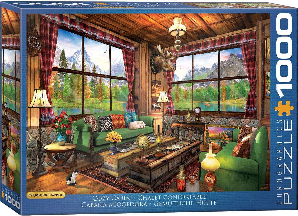 Cozy Cabin, 1000 Piece Puzzle