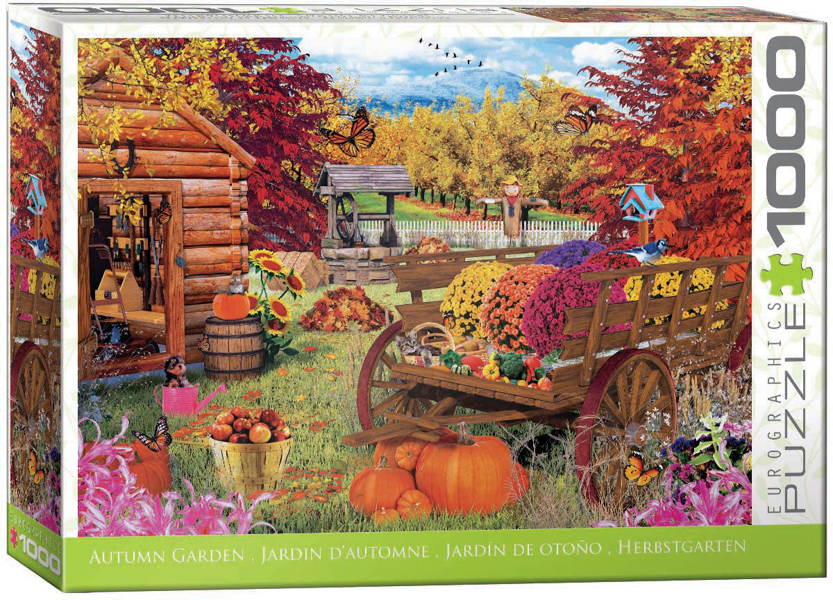 Autumn Garden, 1000 Piece Puzzle