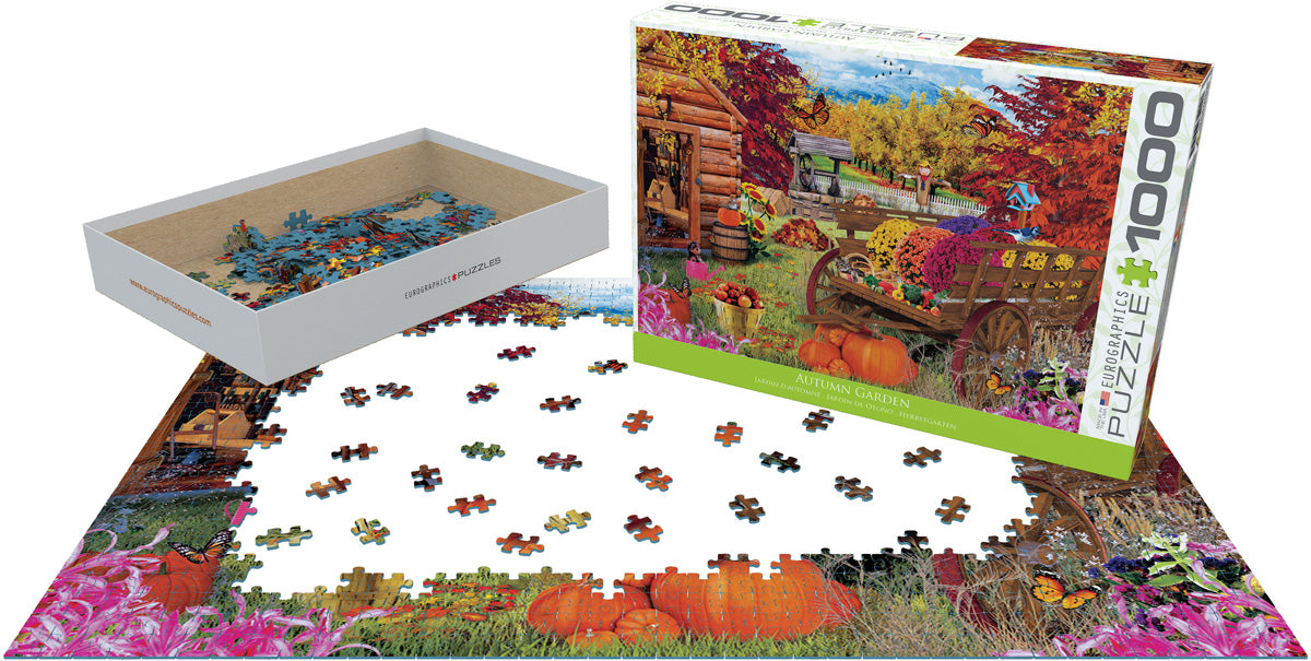Autumn Garden, 1000 Piece Puzzle