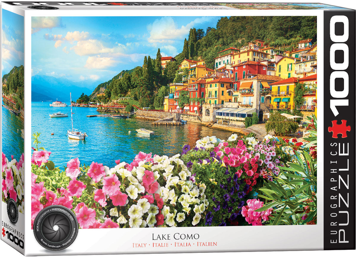 Lake Como, Italy, 1000 Piece Puzzle