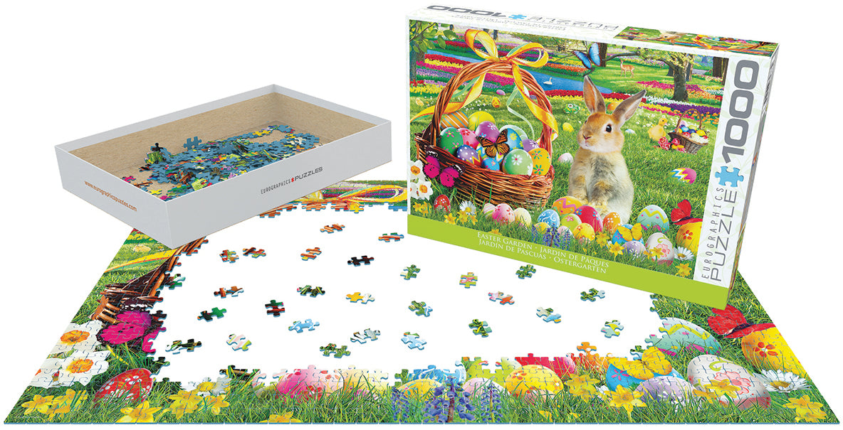 Easter Garden, 1000 Piece Puzzle