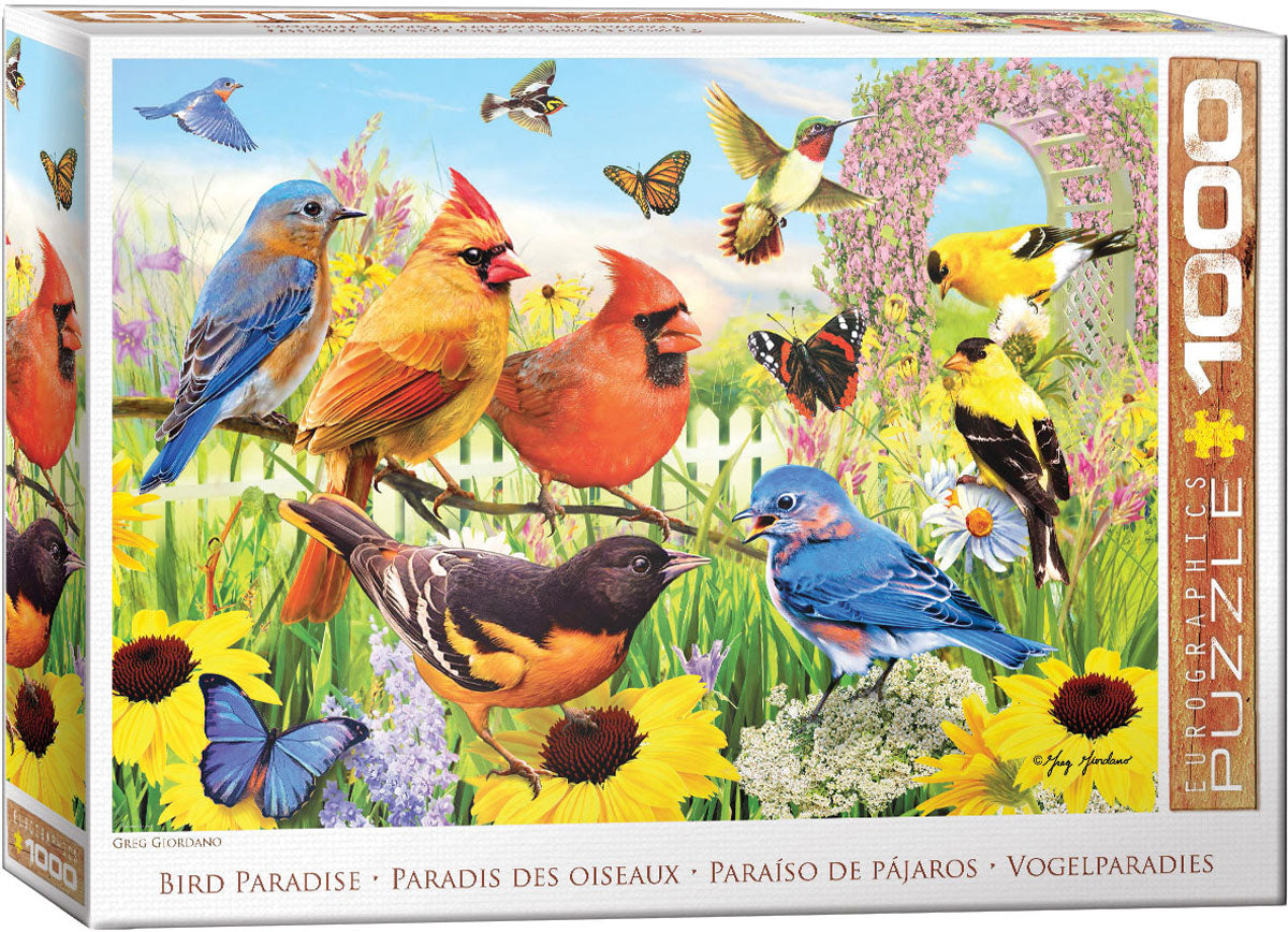 Bird Paradise, 1000 Piece Puzzle