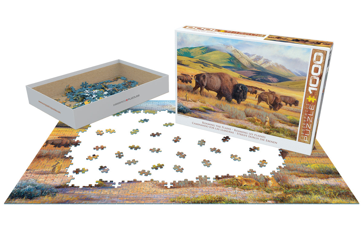 Roaming The Plains, 1000 Piece Puzzle