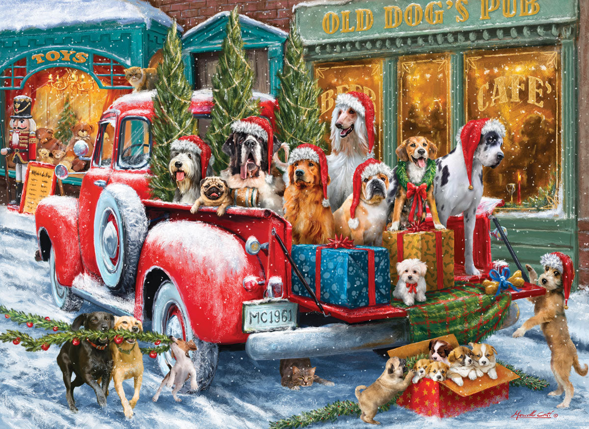 Puppy Presents, 1000 Piece Puzzle