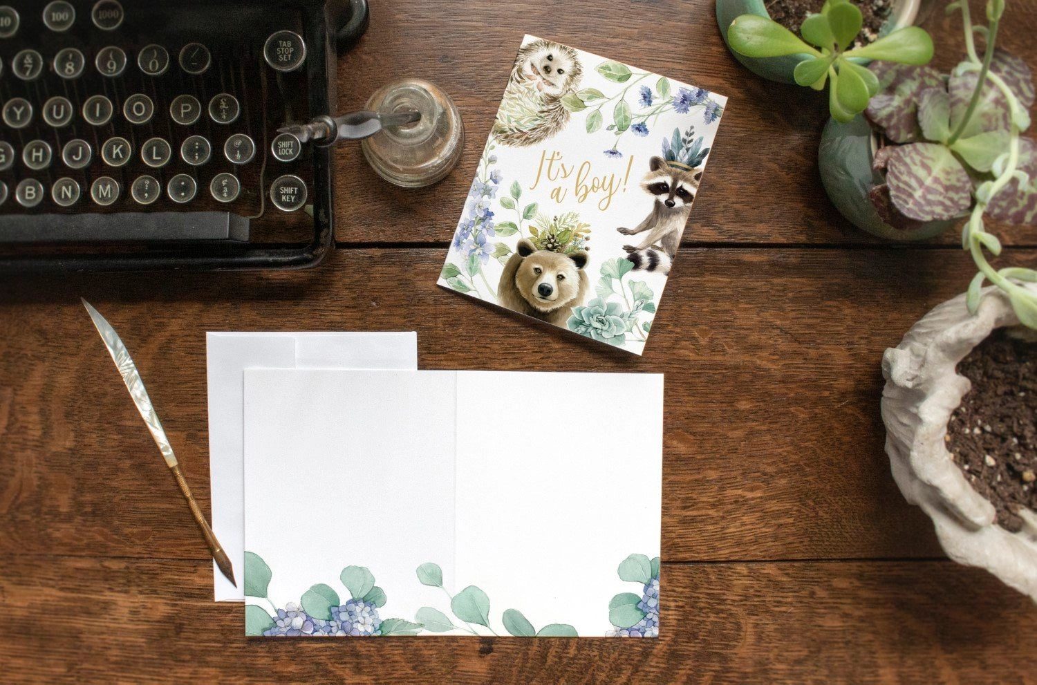 It's A Boy, Greeting Card