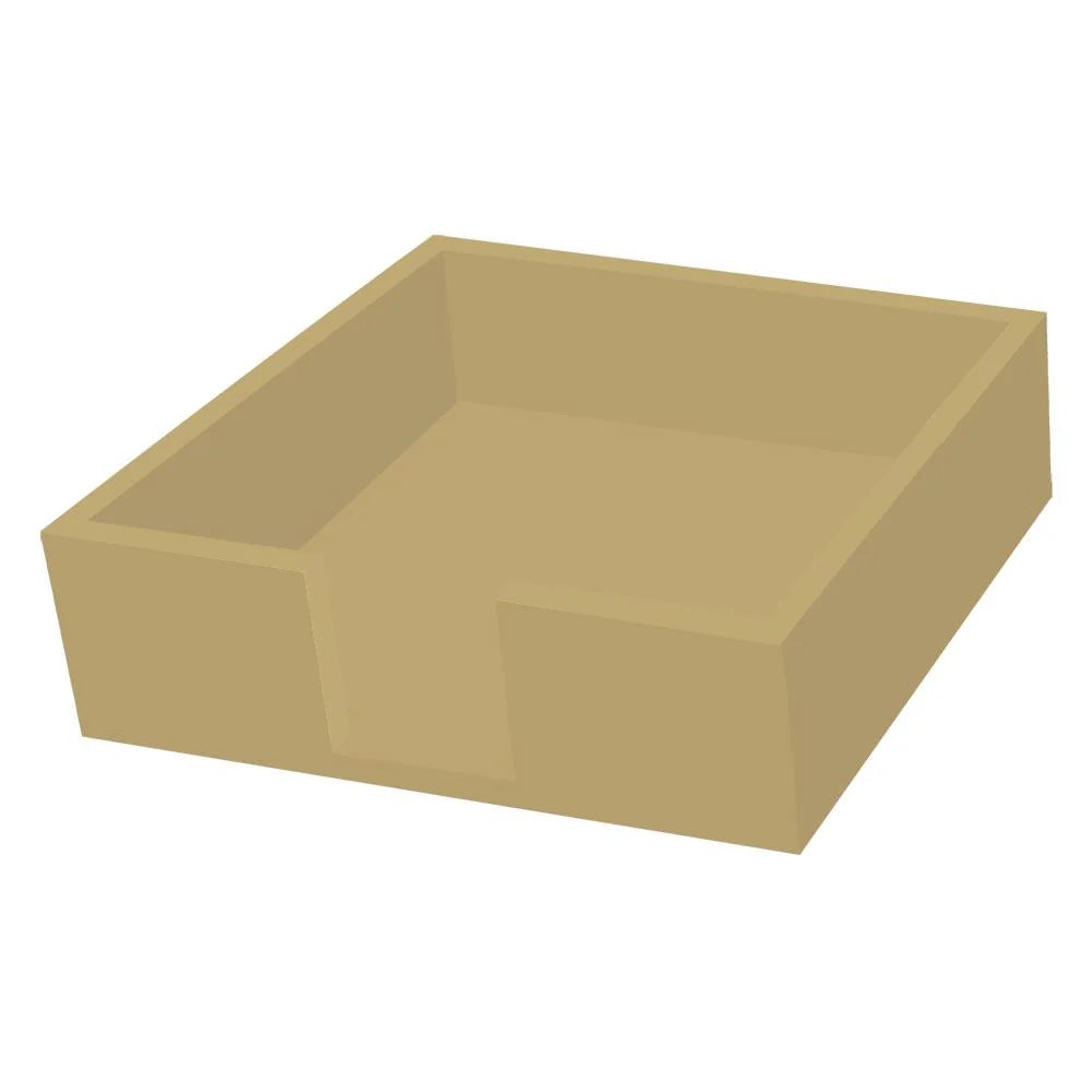 Lunch Napkin Holder Gold
