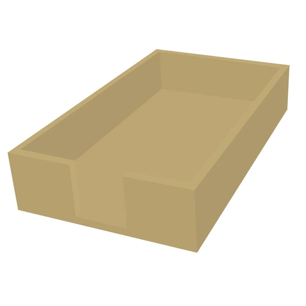 Guest Towel Holder Gold