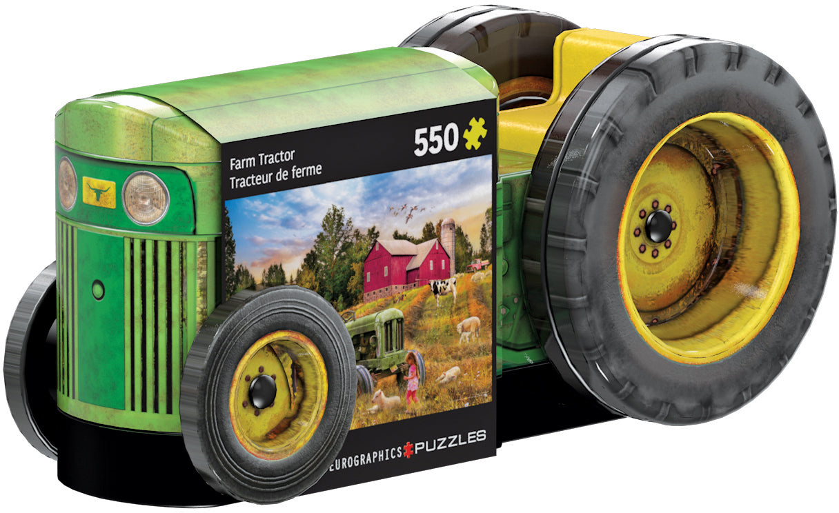 Tractor Tin, 550 Piece Puzzle