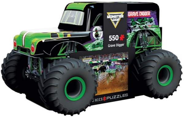 Grave Digger Tin, 550 Piece Puzzle