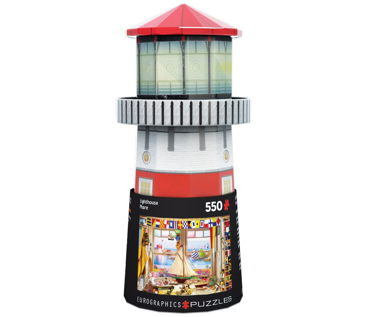 Lighthouse Tin, 550 Piece Puzzle