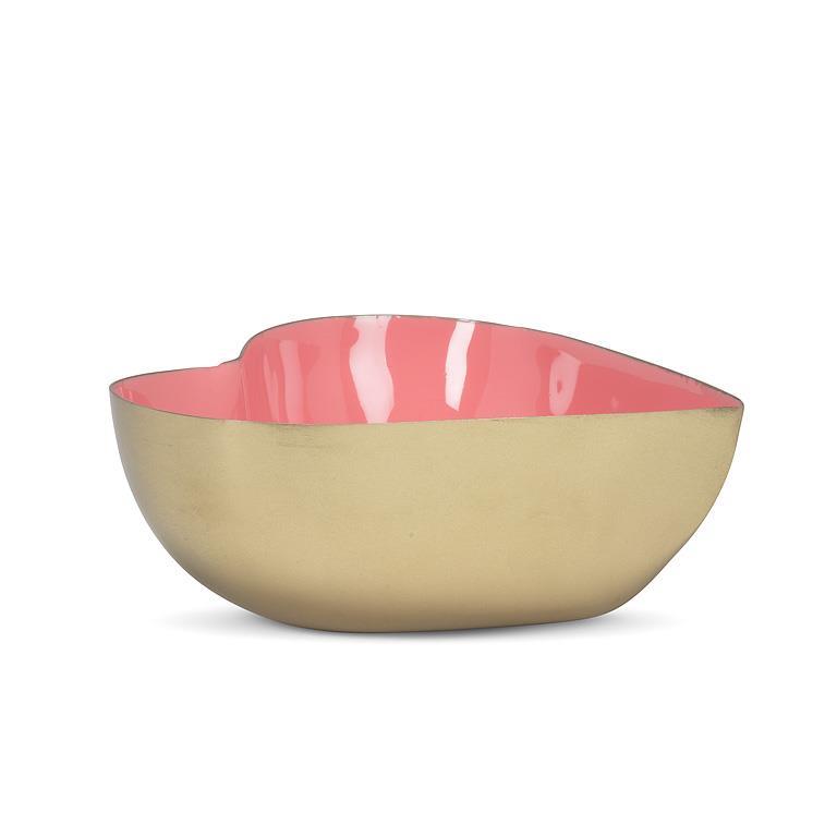 Heart Shaped Enamel Bowl