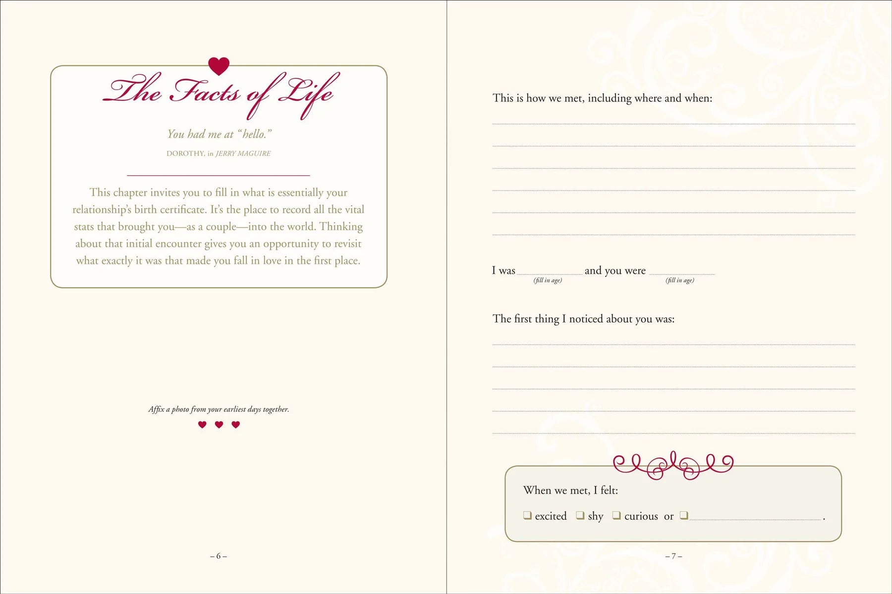 Why I Love You: A Journal of Us