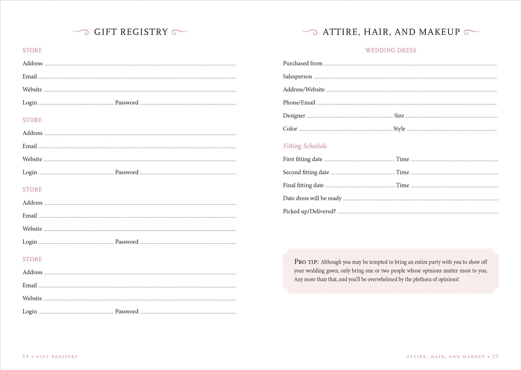 Wedding Planner Checklist