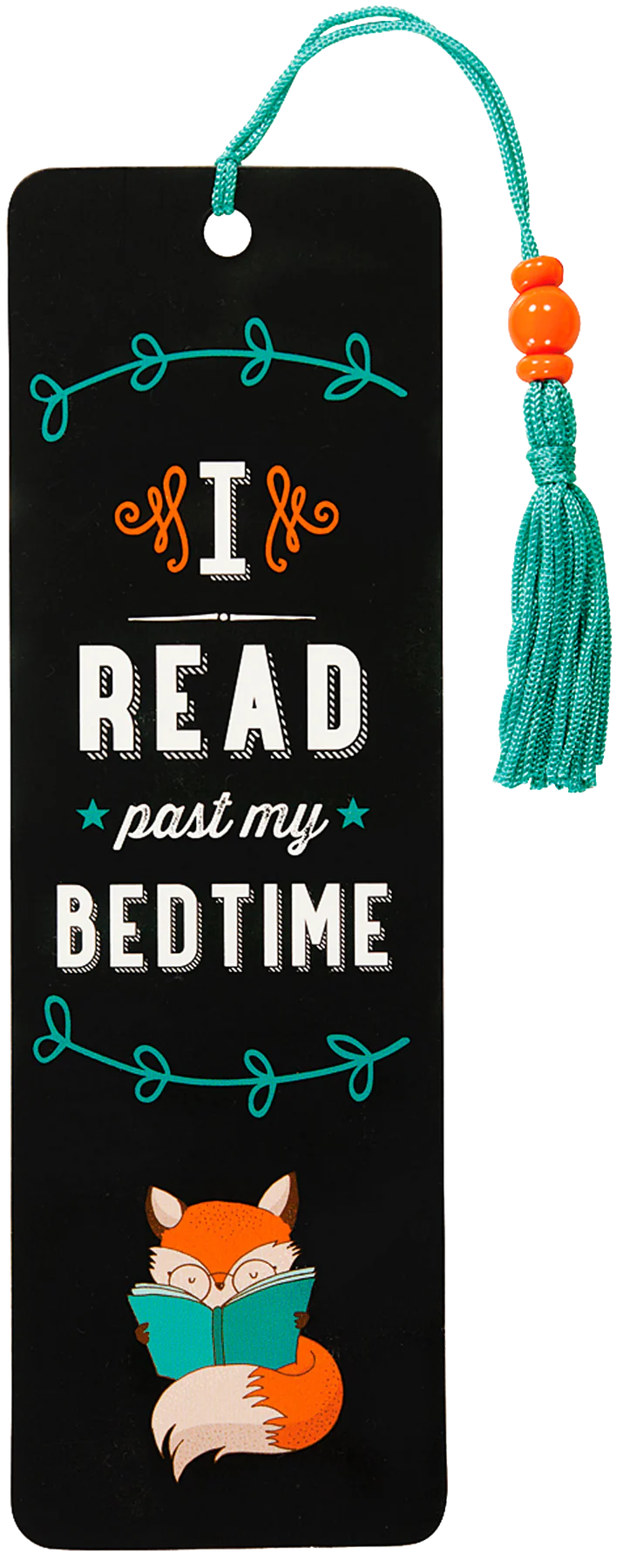 I Read Past My Bedtime Beaded Bookmark