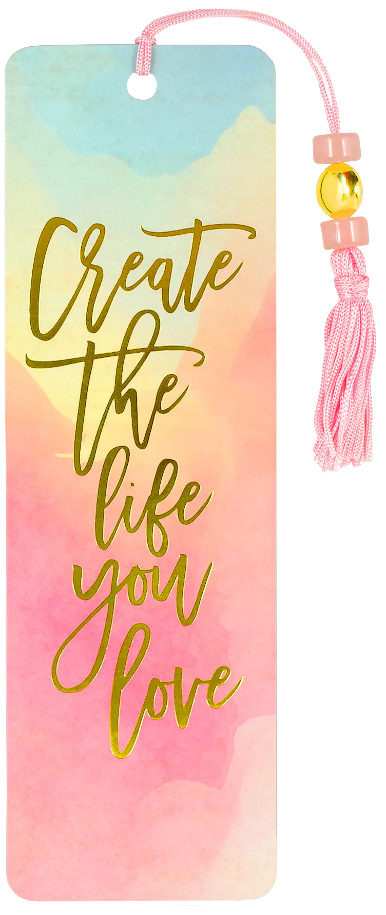 Create the Life You Love Beaded Bookmark