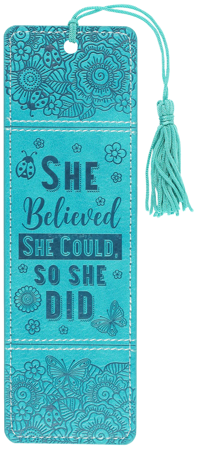 She Believed She Could Artisan Bookmark