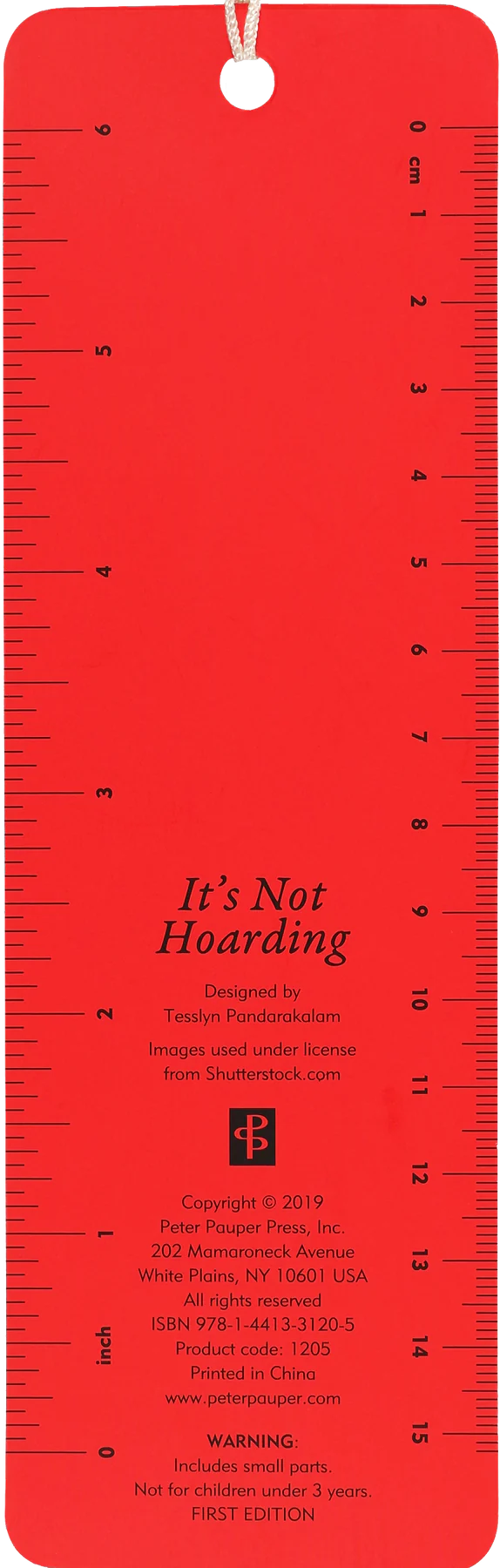 It's Not Hoarding If It's Books Beaded Bookmark