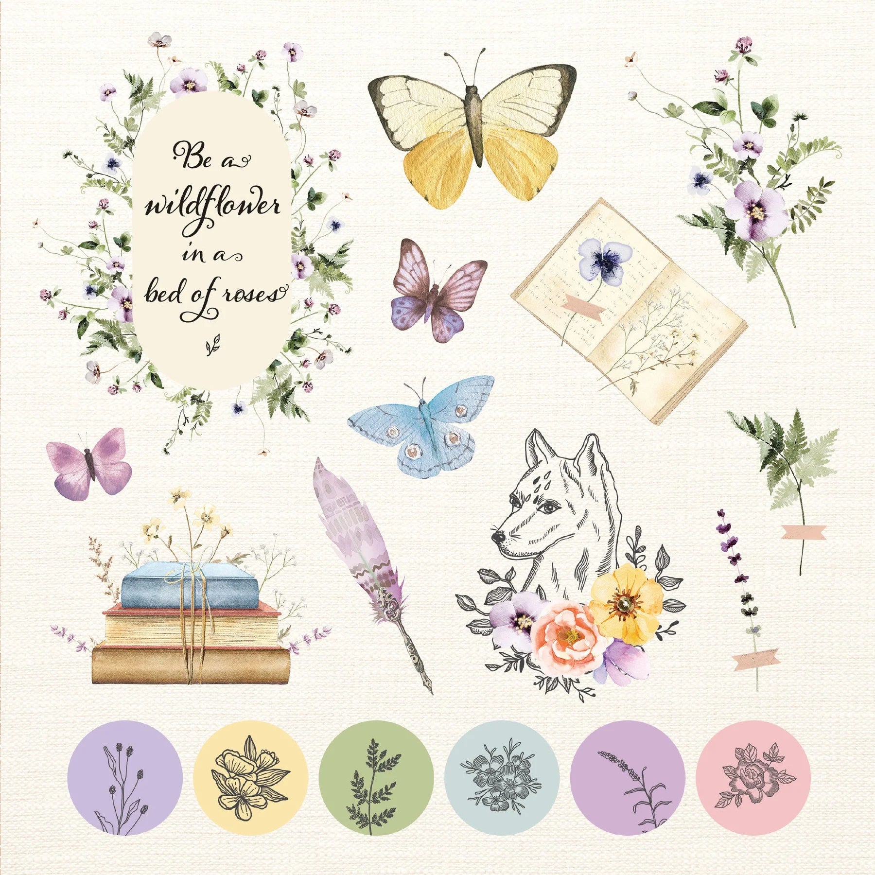 Boho Dreams Sticker Book