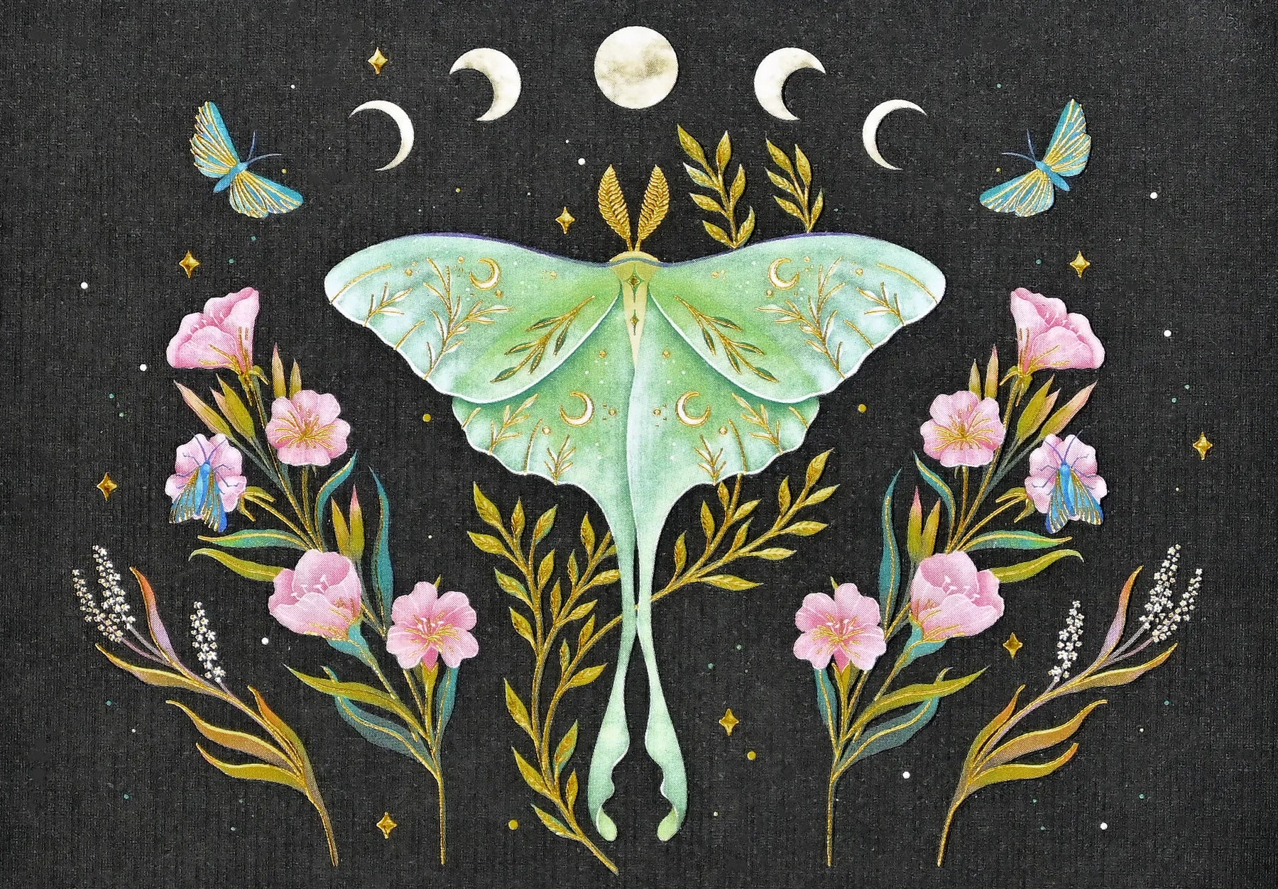 Luna Moth Note Cards