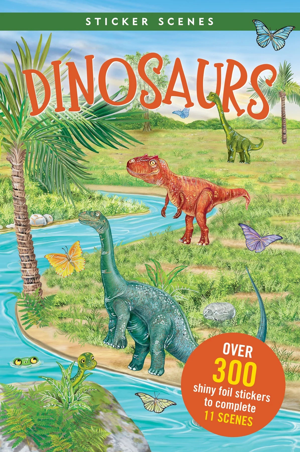 Sticker Scenes, Dinosaurs
