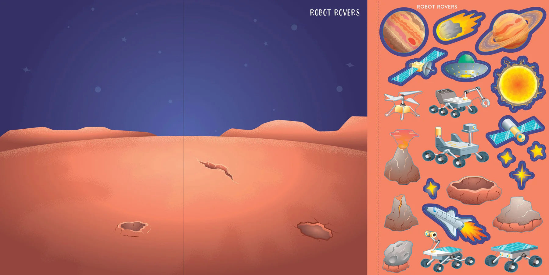 Sticker Scenes, Outer Space