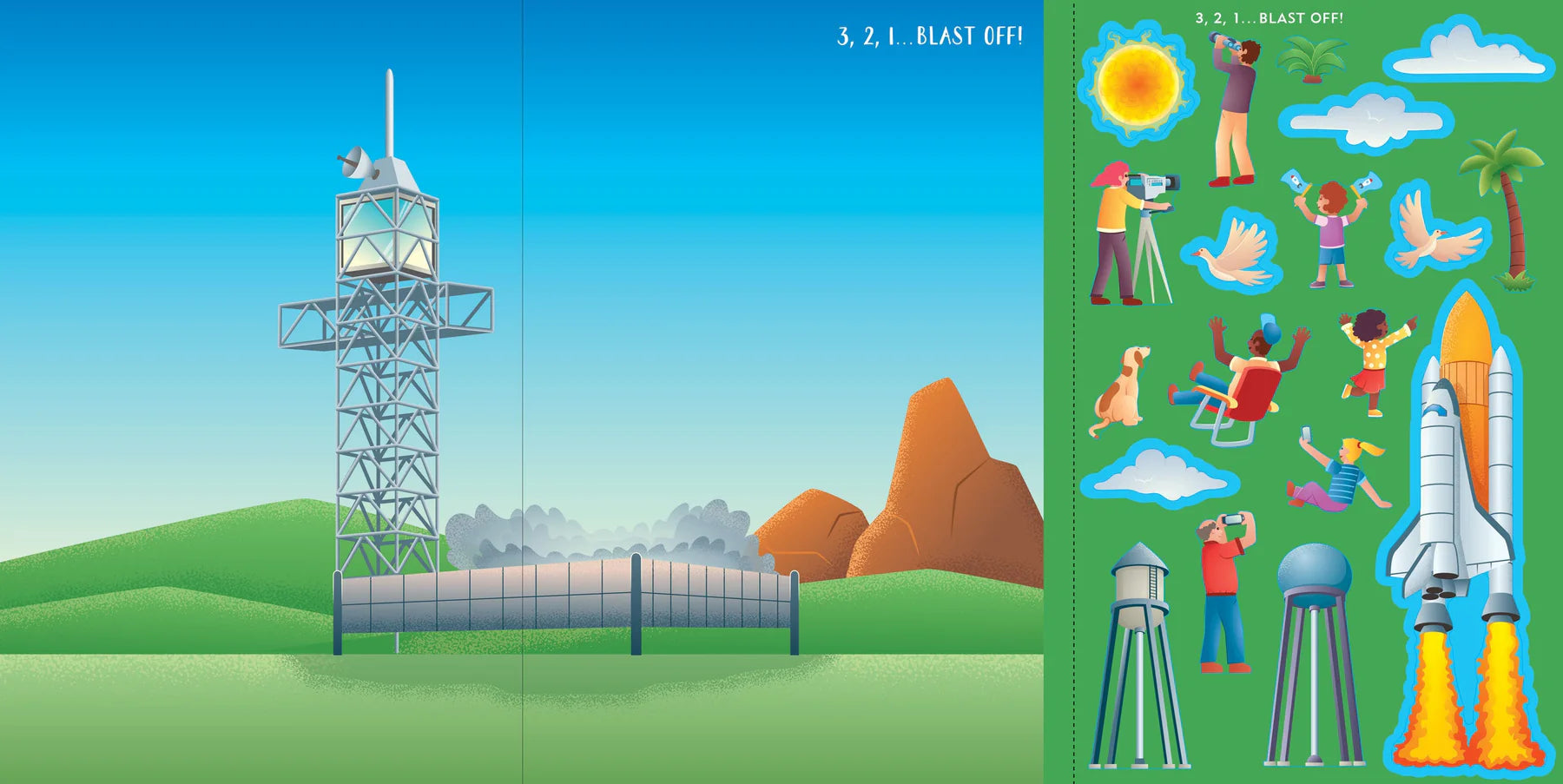 Sticker Scenes, Outer Space