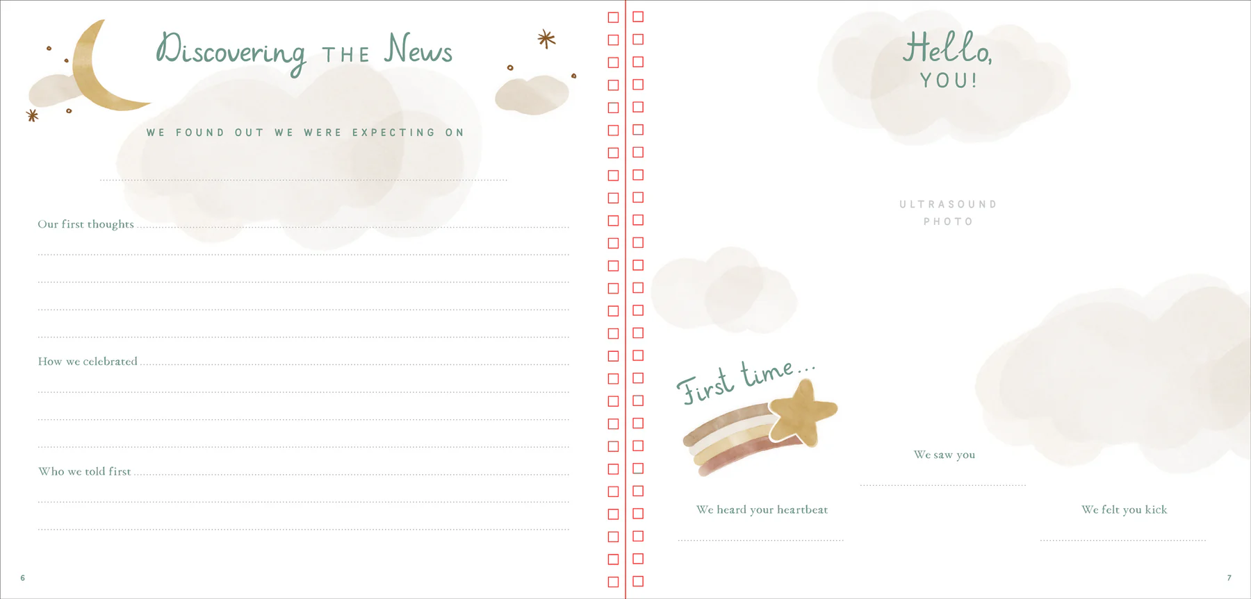 Baby's First Years: Baby Book and Keepsake Photo Album