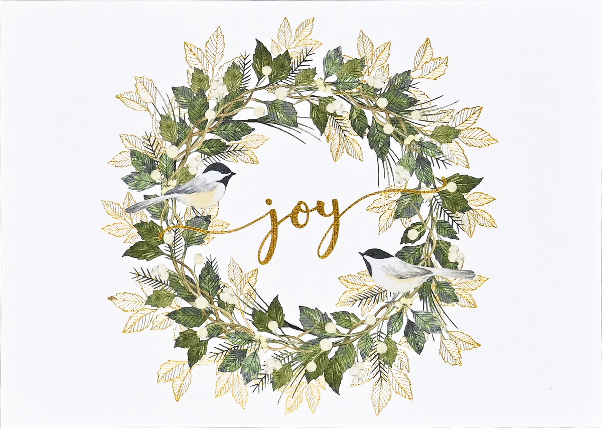 Wreath Of Joy Boxed Holiday Cards