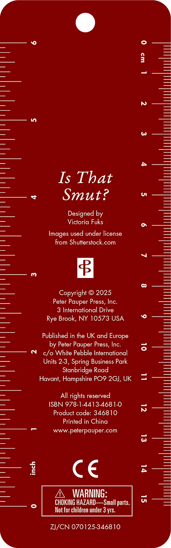 Is That Smut? Beaded Bookmark